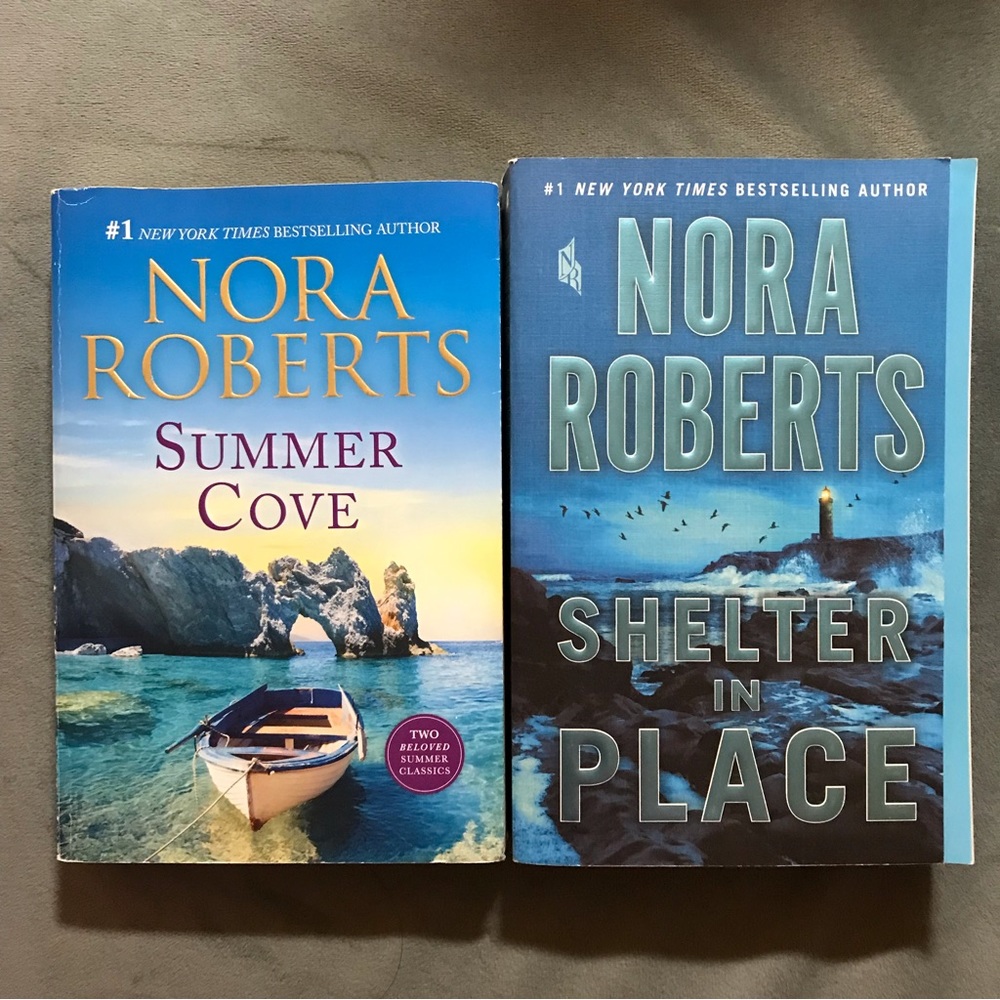 Nora Roberts Novels (Summer Cove & Shelter in Place)